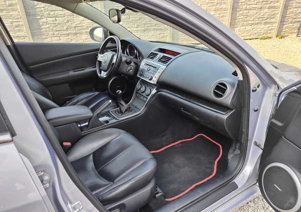 Mazda 6 cena 15500 przebieg: 227000, rok produkcji 2008 z Sośnicowice małe 172